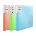 Bìa nhựa trong 40 lá Clear Book VC