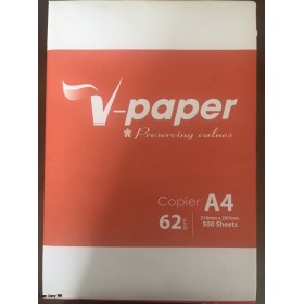 Giấy A4 V-PAPER 62 gsm 