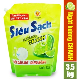 Nước rửa chén Lix 3,5Kg