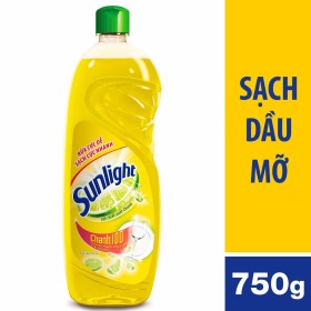 Nước rửa chén Sunlight 750 ml - hương chanh