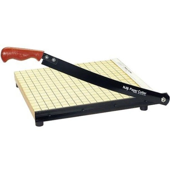 Bàn cắt giấy A3 gỗ - trắng 