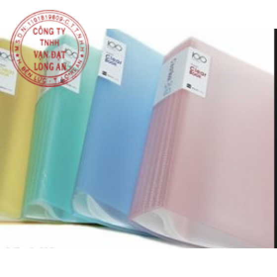 Bìa nhựa trong 80 lá Clear Book VC 