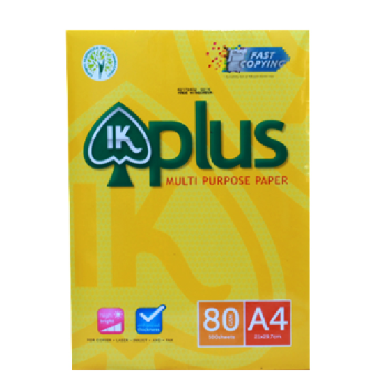 Giấy A4 IK Plus 80 gsm  