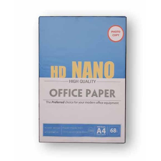 Giấy A4 Nano 68 gsm  