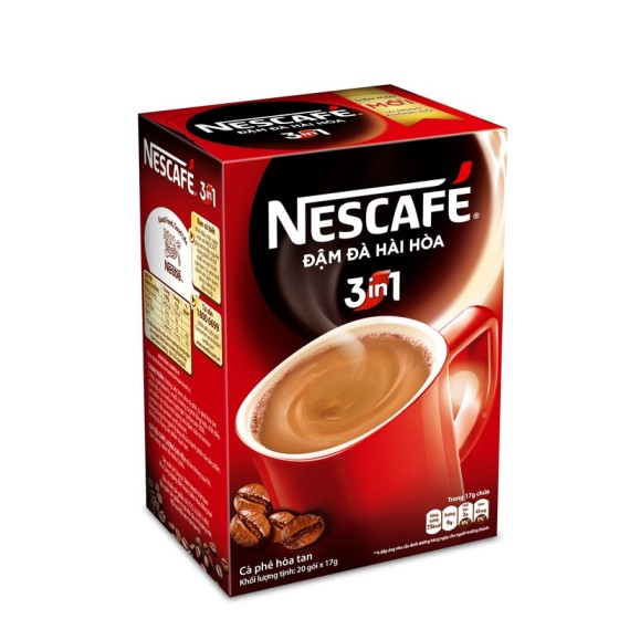 Cafe NESCAFÉ 3in1 - Đậm Đà Hài Hòa 