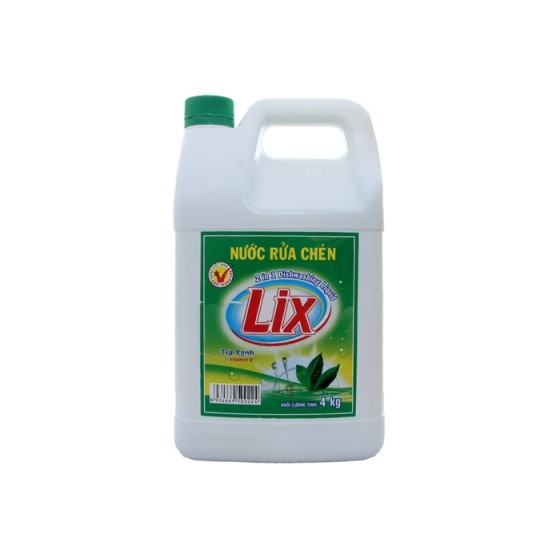 Nước rửa chén Lix 4Kg 